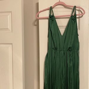 Zara Hunter green jumpsuit